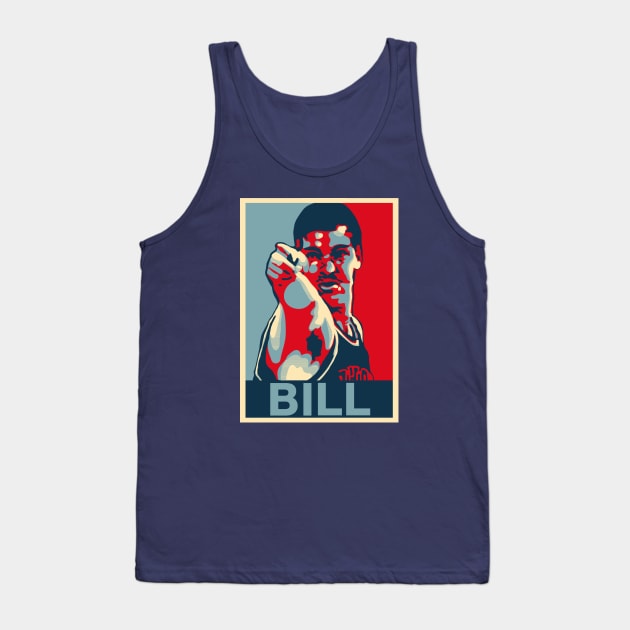 Bill Laimbeer Bill Obama Hope Large Print Tank Top by qiangdade